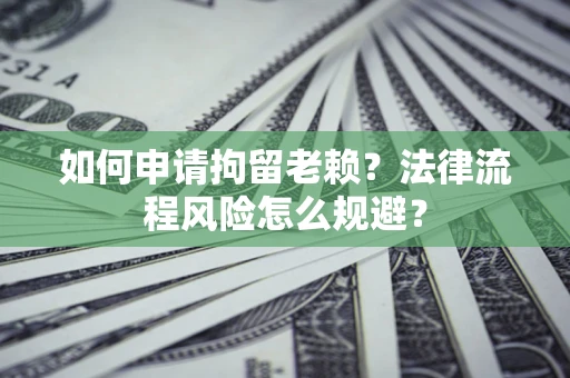 武汉如何申请拘留老赖？法律流程风险怎么规避？
