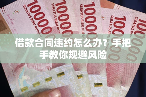 武汉借款合同违约怎么办？手把手教你规避风险
