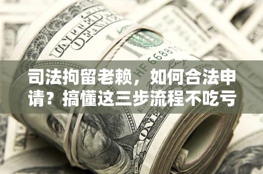 武汉司法拘留老赖，如何合法申请？搞懂这三步流程不吃亏！
