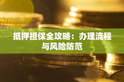 武汉抵押担保全攻略：办理流程与风险防范