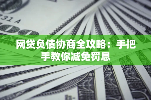 武汉网贷负债协商全攻略：手把手教你减免罚息
