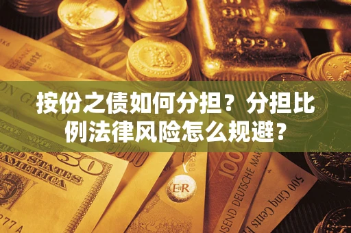武汉按份之债如何分担？分担比例法律风险怎么规避？