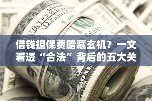 武汉借钱担保费暗藏玄机？一文看透“合法”背后的五大关键陷阱