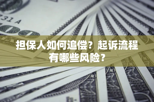 武汉担保人如何追偿？起诉流程有哪些风险？