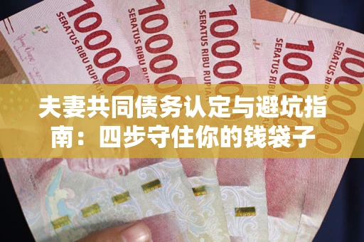 武汉夫妻共同债务认定与避坑指南：四步守住你的钱袋子