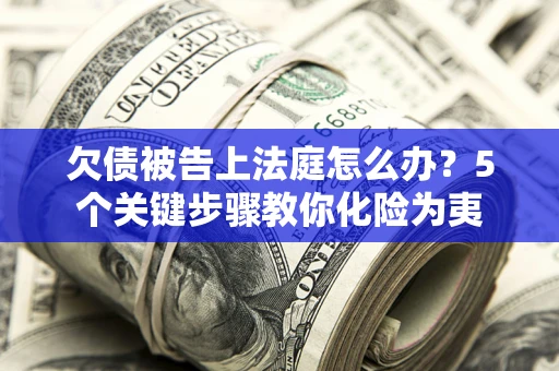 武汉欠债被告上法庭怎么办？5个关键步骤教你化险为夷